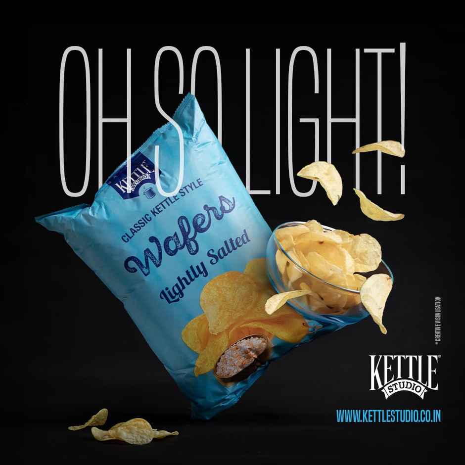 Kettle Studio Wafers Lightly Salted