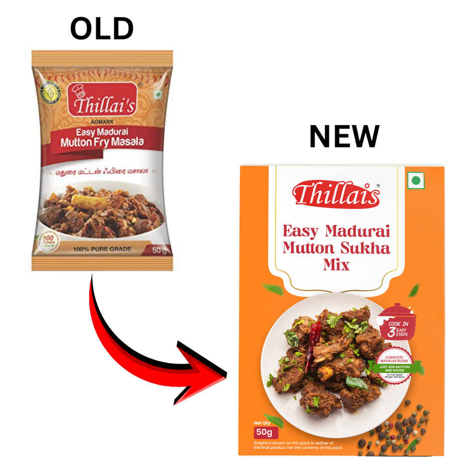 Thillais Easy Madurai Mutton Sukha Mix