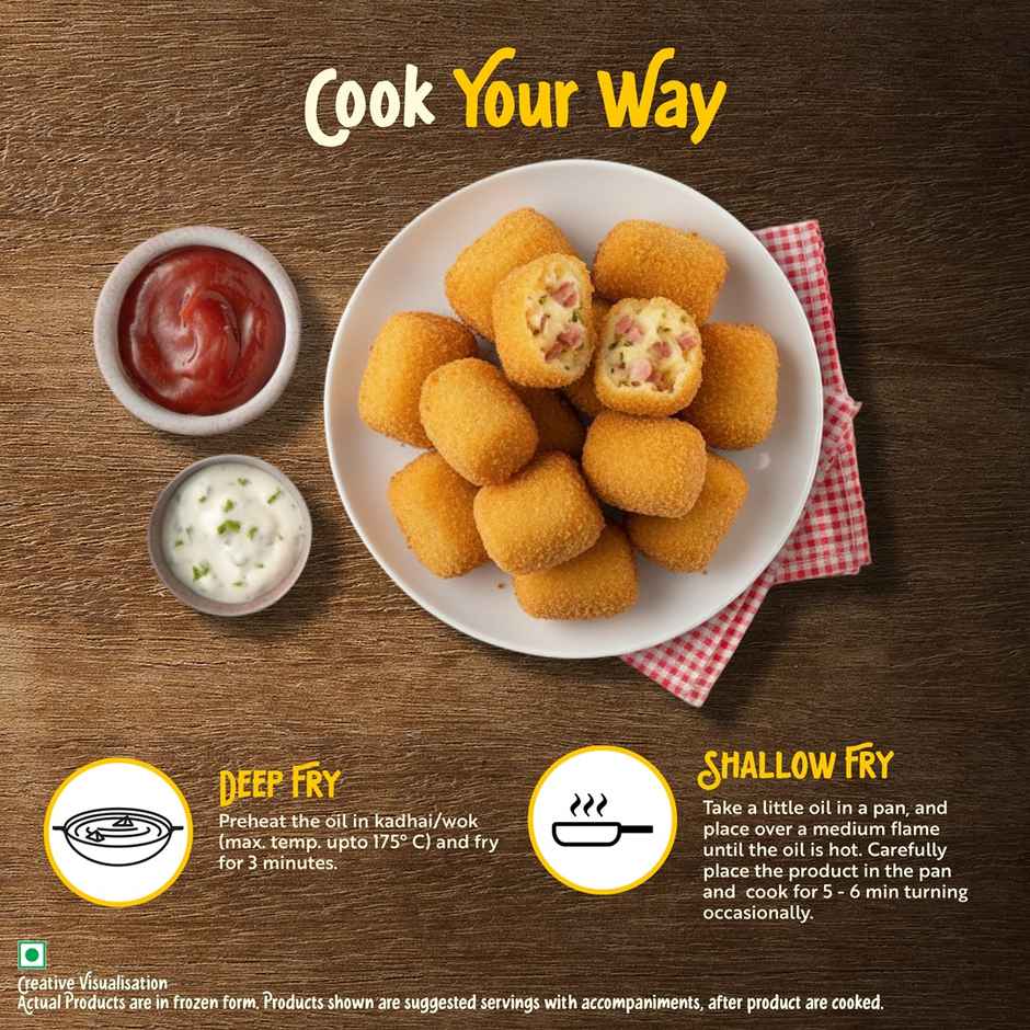 McCain Potato Cheese Shotz | Party Snack