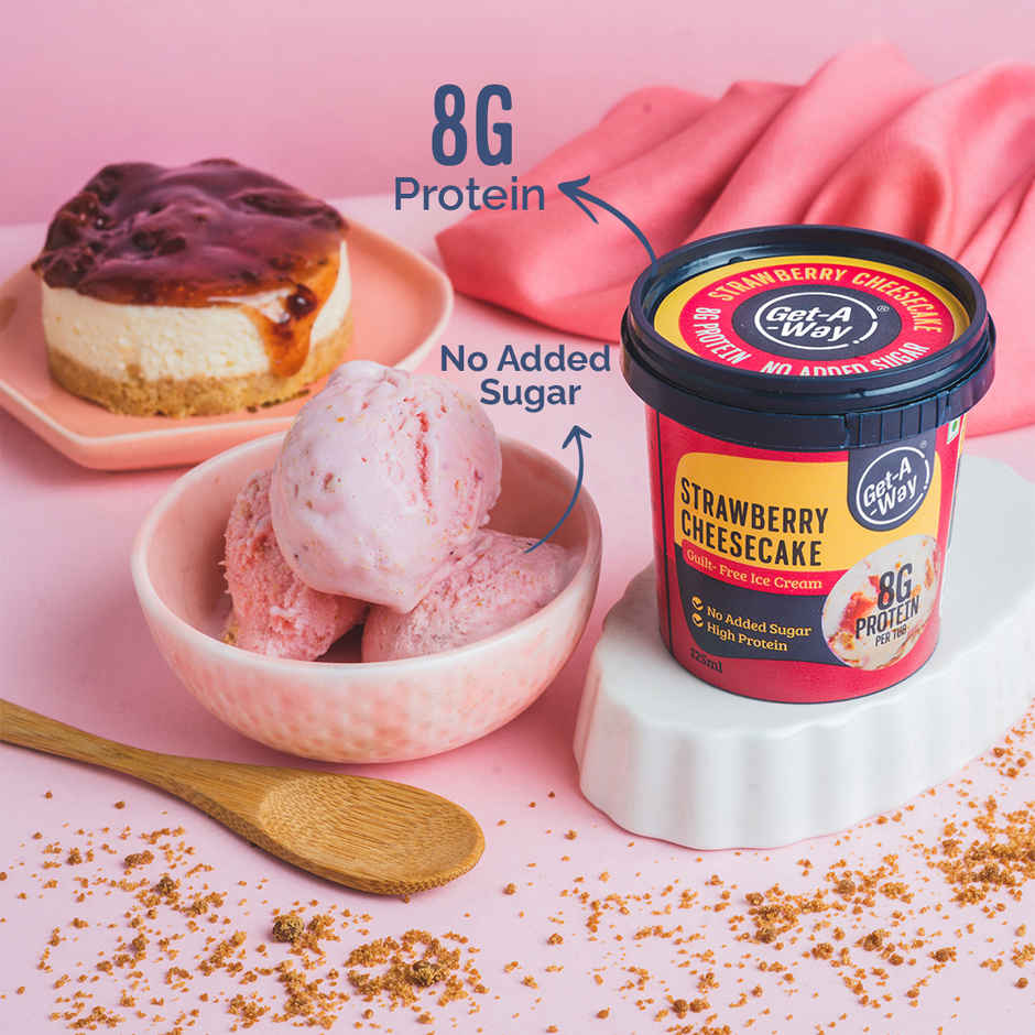 Get-A-Way Strawberry Cheesecake