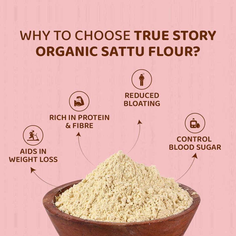True Story Organic Sattu Flour