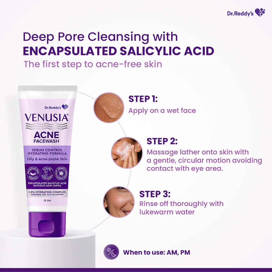 Dr. Reddy's Venusia Acne Facewash