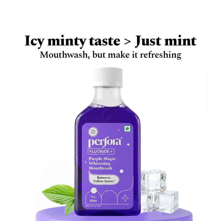 Perfora Purple Magic Whitening Mouthwash