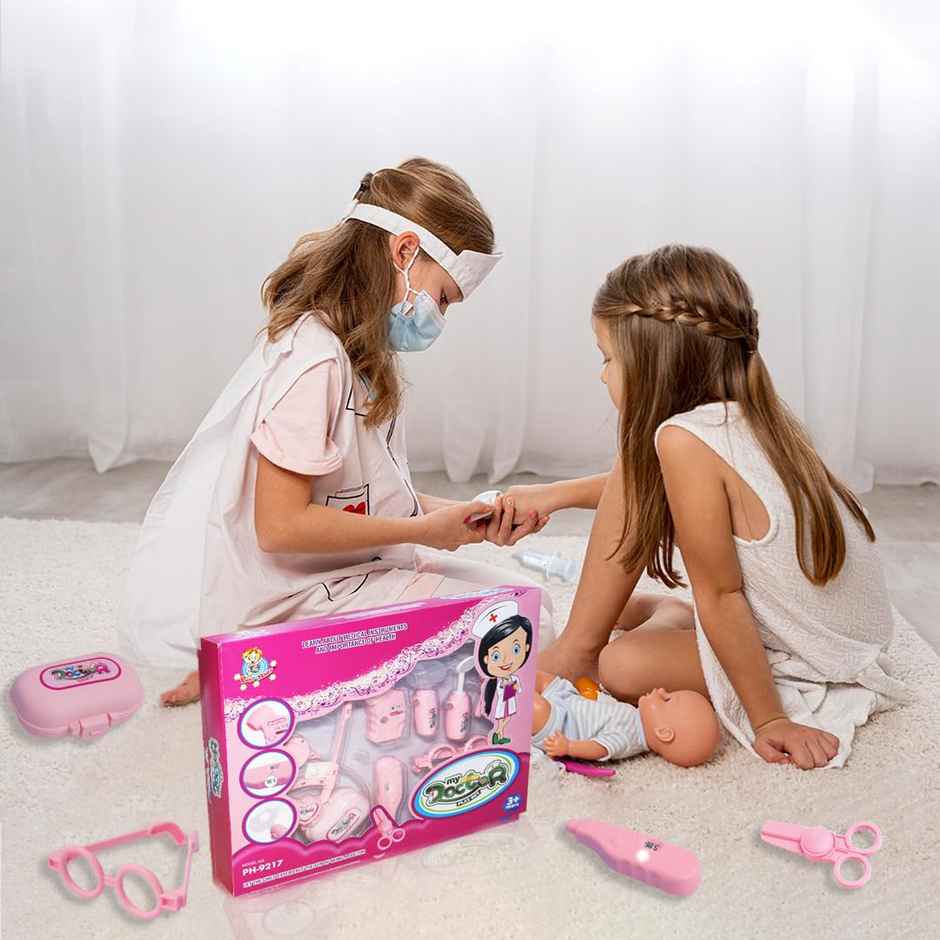 Anz Toy Pink My Doctor Set Pink Ph 9217