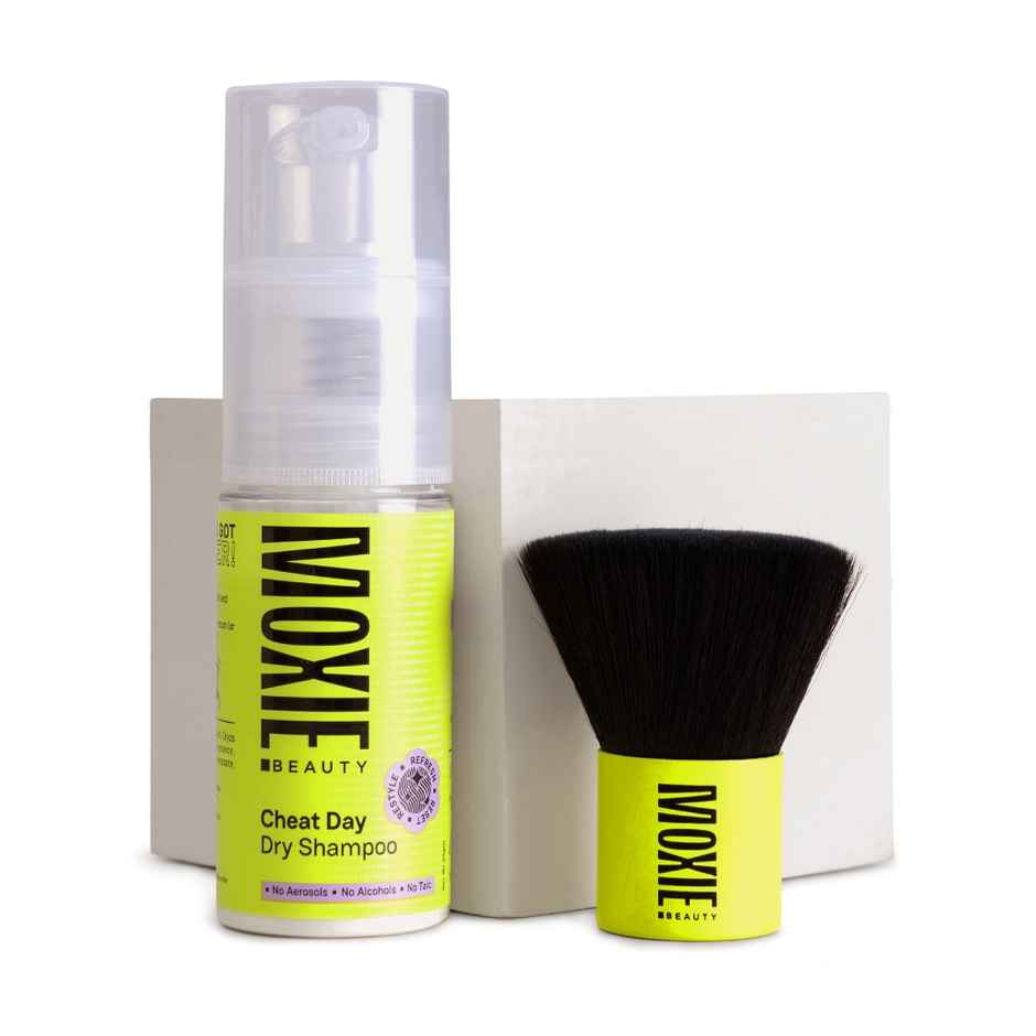 Moxie Beauty Cheat Day Dry Shampoo And Dusting Brush