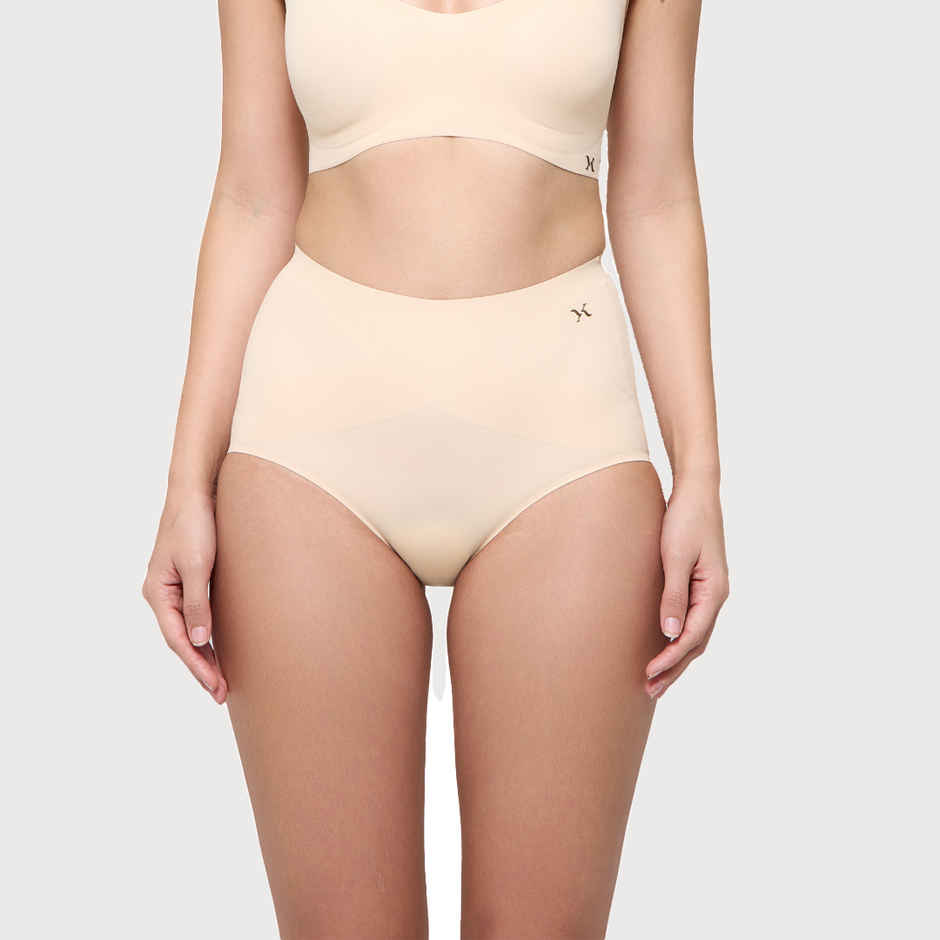 Krvvy Women's All Day Control Shapewear | Seamless, Targeted Compression & Cotton Crotch - 3XL