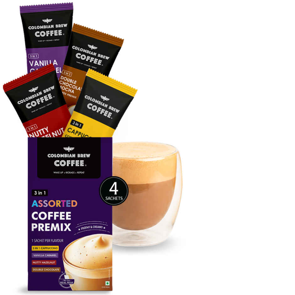Colombian Brew Assorted Coffee Premix | 4 Sachets