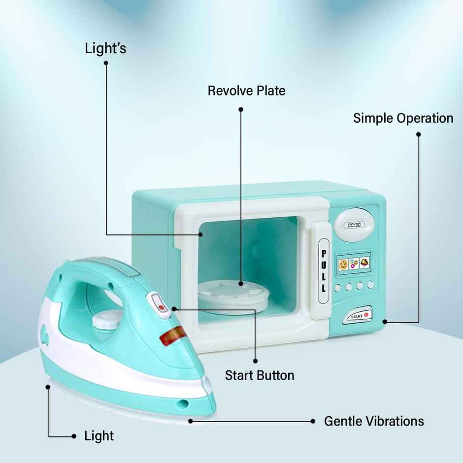 Anz Toy Green Microwave & Iron Ph 9421