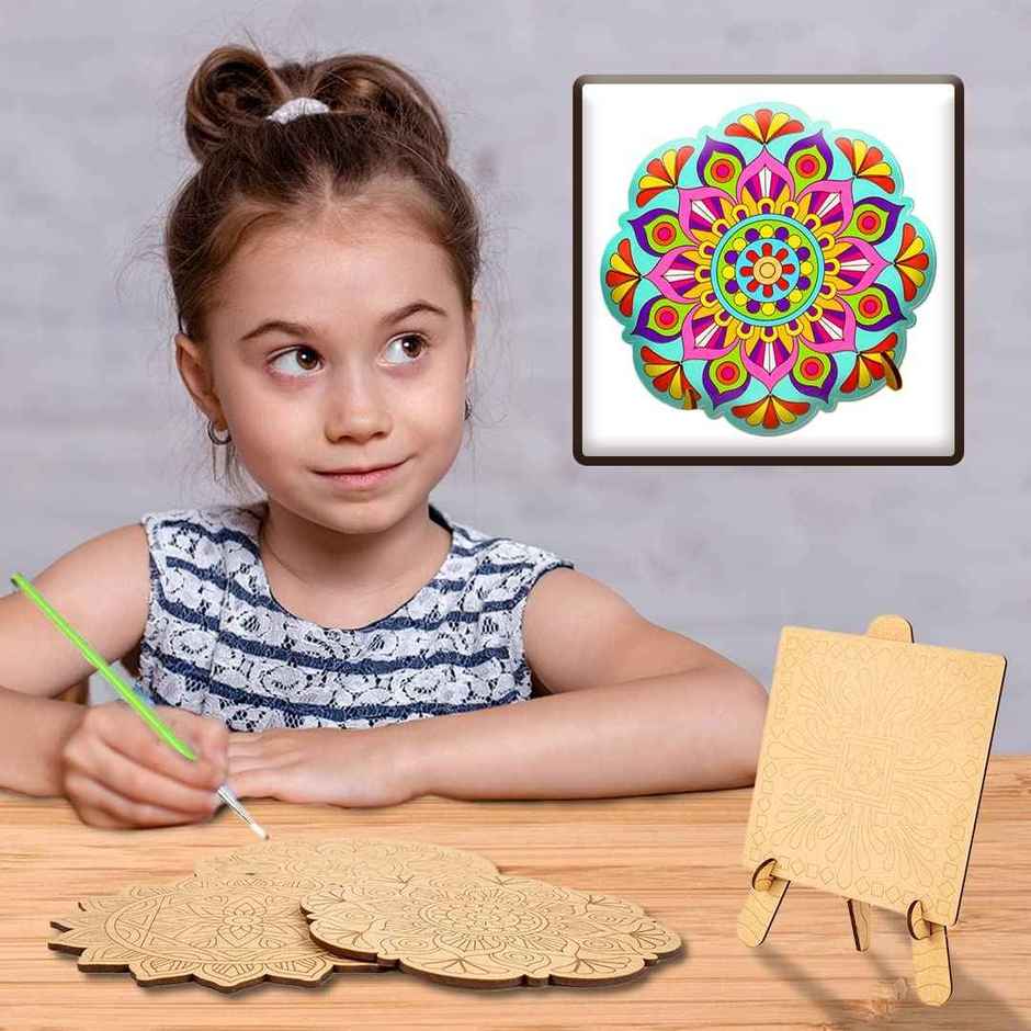 Ratna's Wooden Mandala Art Jr