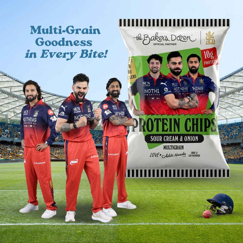 The Baker's Dozen Protein Chips - Sour Cream & Onion