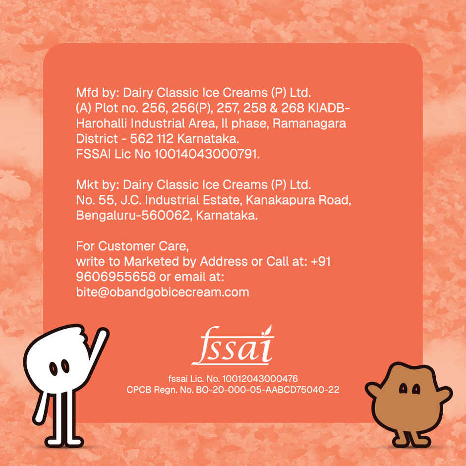 OB & GOB Tiramisu & Fudge Ice Cream Sundae