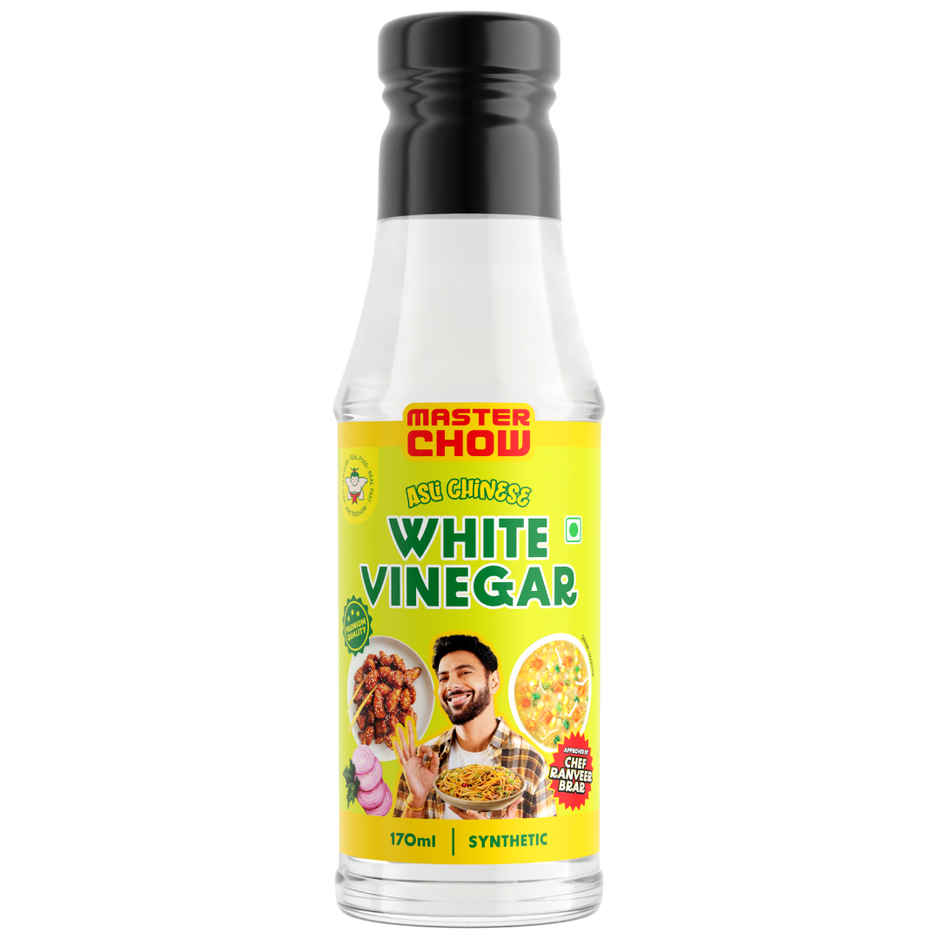 Masterchow Dark Soya Sauce (210g) & Masterchow Green Chilli Sauce (190g) & Masterchow Red Chilli Sauce (200g) & Masterchow White Vinegar (170ml) Combo