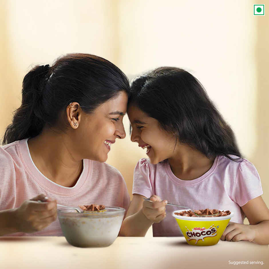 Kellogg's Multigrain Chocos Crunchy Bites | Source of Calcium & Fibre, High in Protein