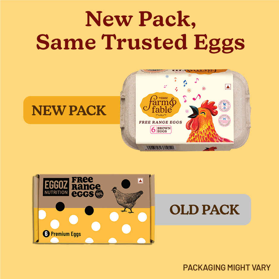 Eggoz Free Range Herbal Fed Brown Eggs
