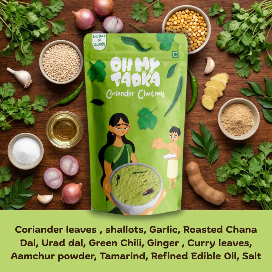 Oh My Tadka Corainder Chutney