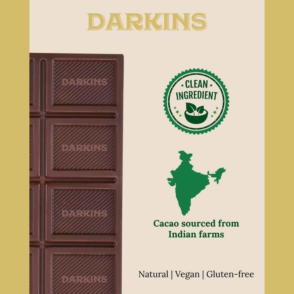 Darkins Indian Artisanal Fruit & Nut Chocolate | Vegan Mylk