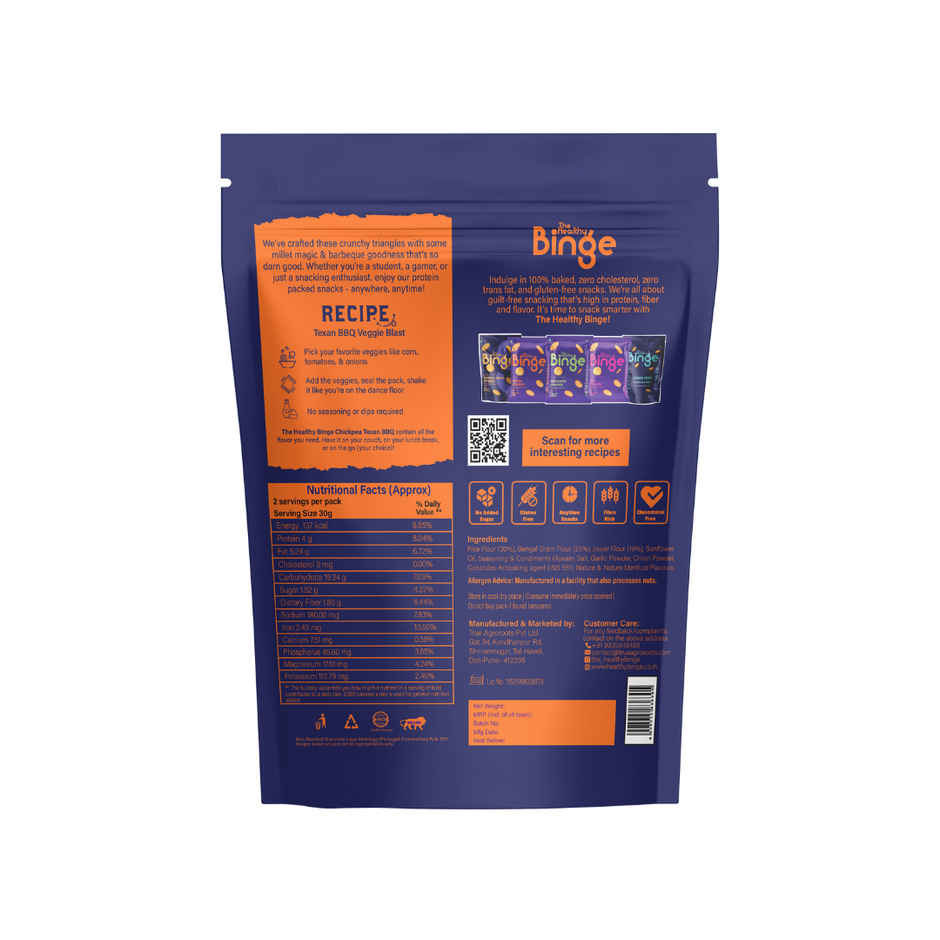 The Healthy Binge Bbq Chickpea Puffs