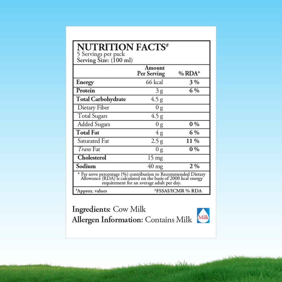 Hatsun Toned Cow Fresh Milk | Pouch