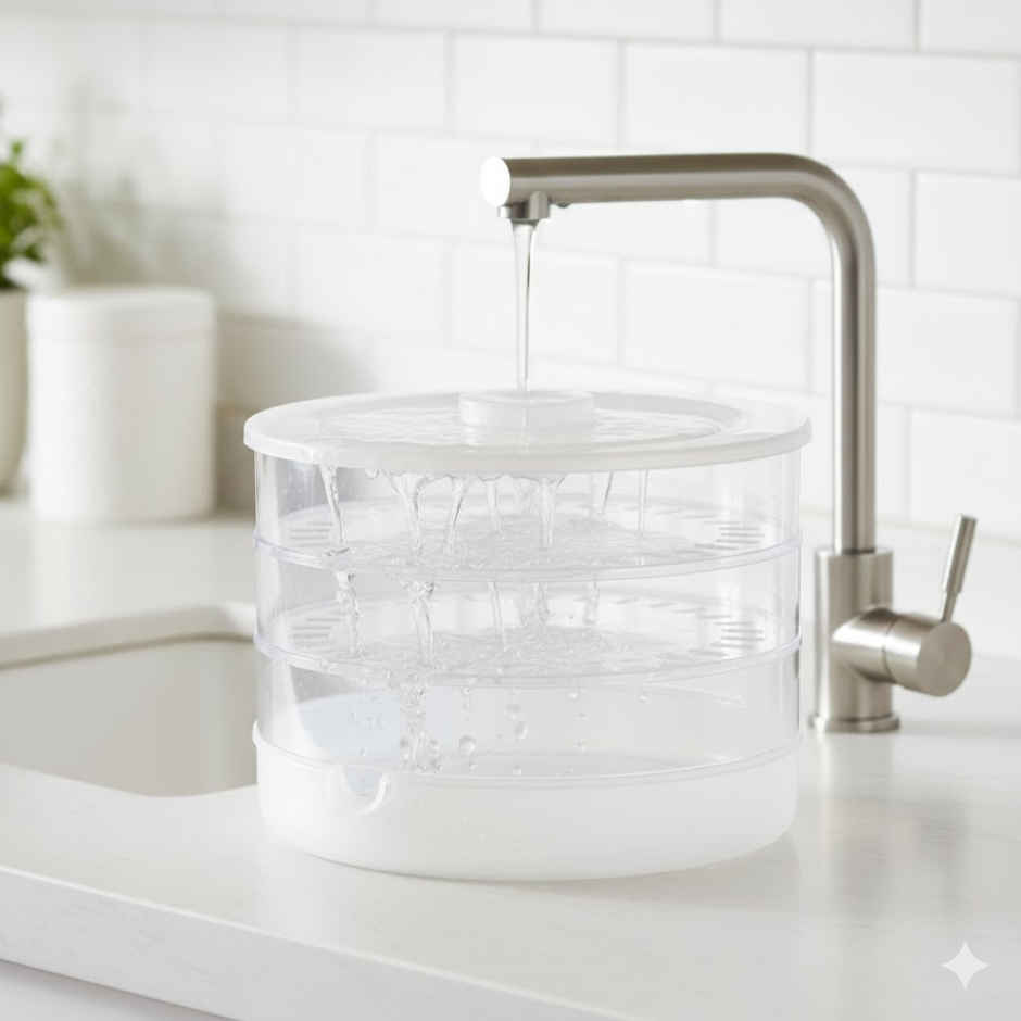 ReeQ 3 Tier Seed Sprouter Container White