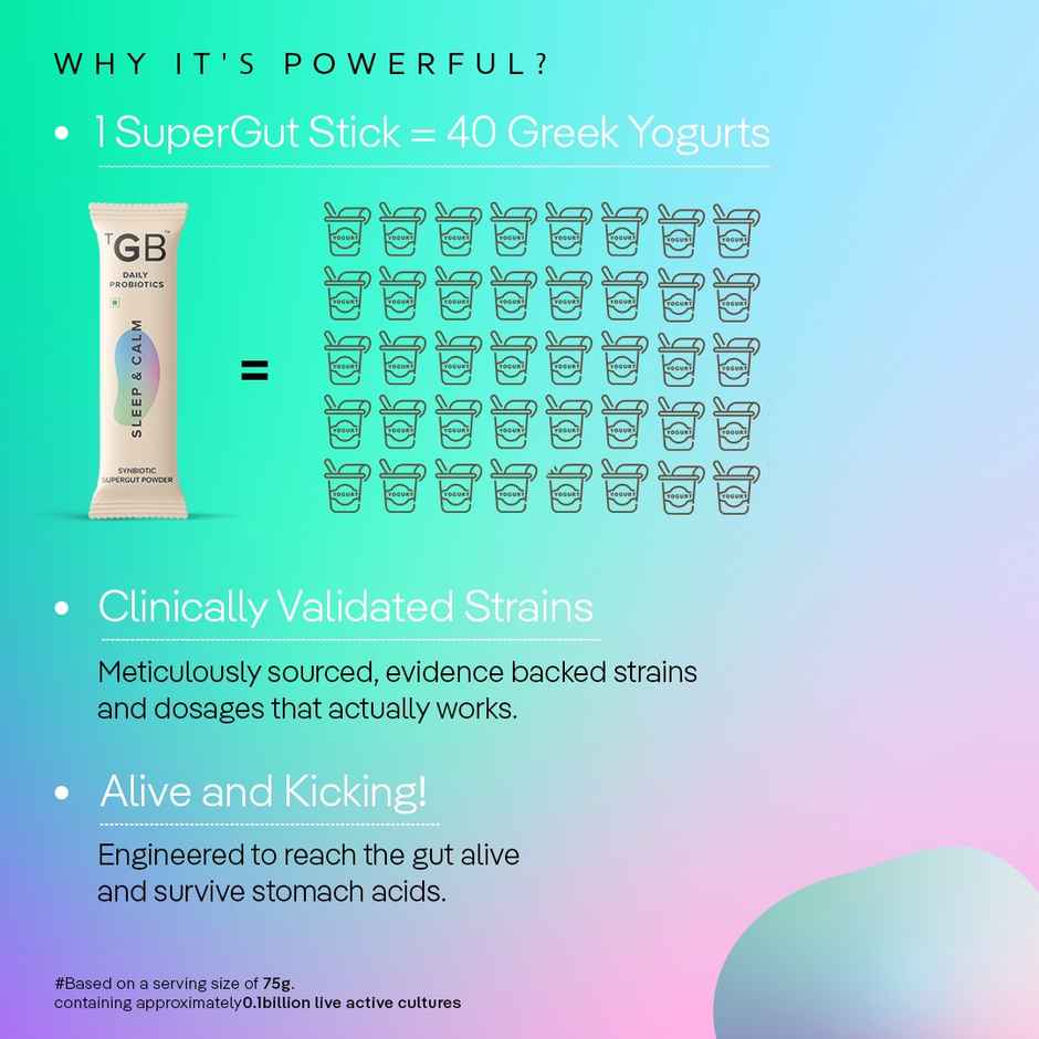 The Good Bug Sleep and Calm SuperGut Powder