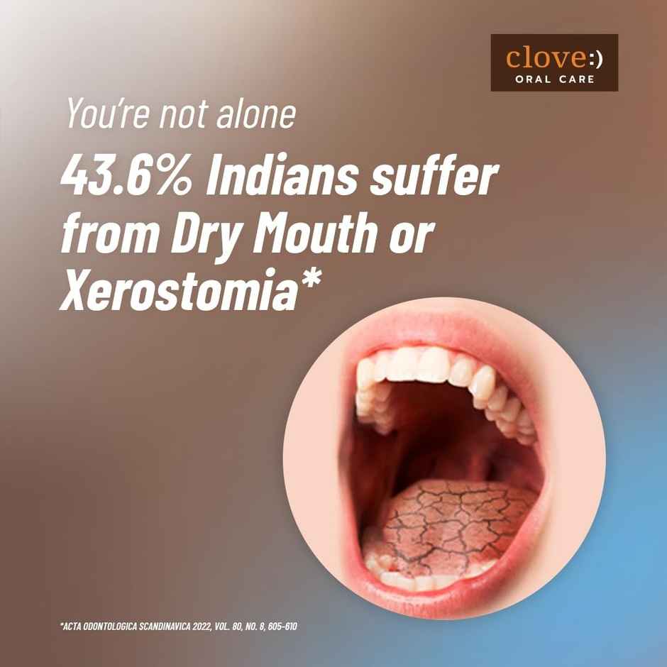 Clove Oral Care Hydrate Toothpaste | Dry Mouth Solution|Strengthens Mouth's Natural Defense Systems