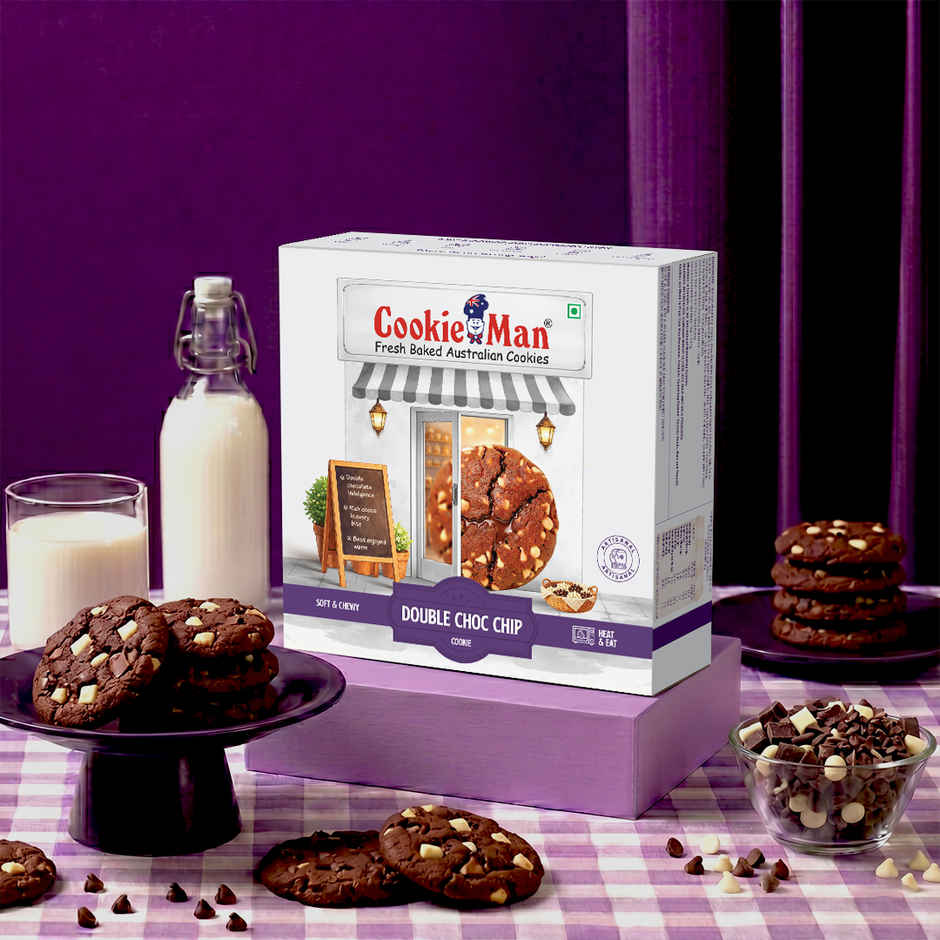 CookieMan Double Choco Chip Soft Dessert Cookie