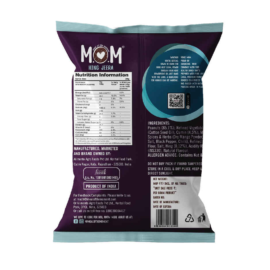 MOM Hing Jeera Peanuts