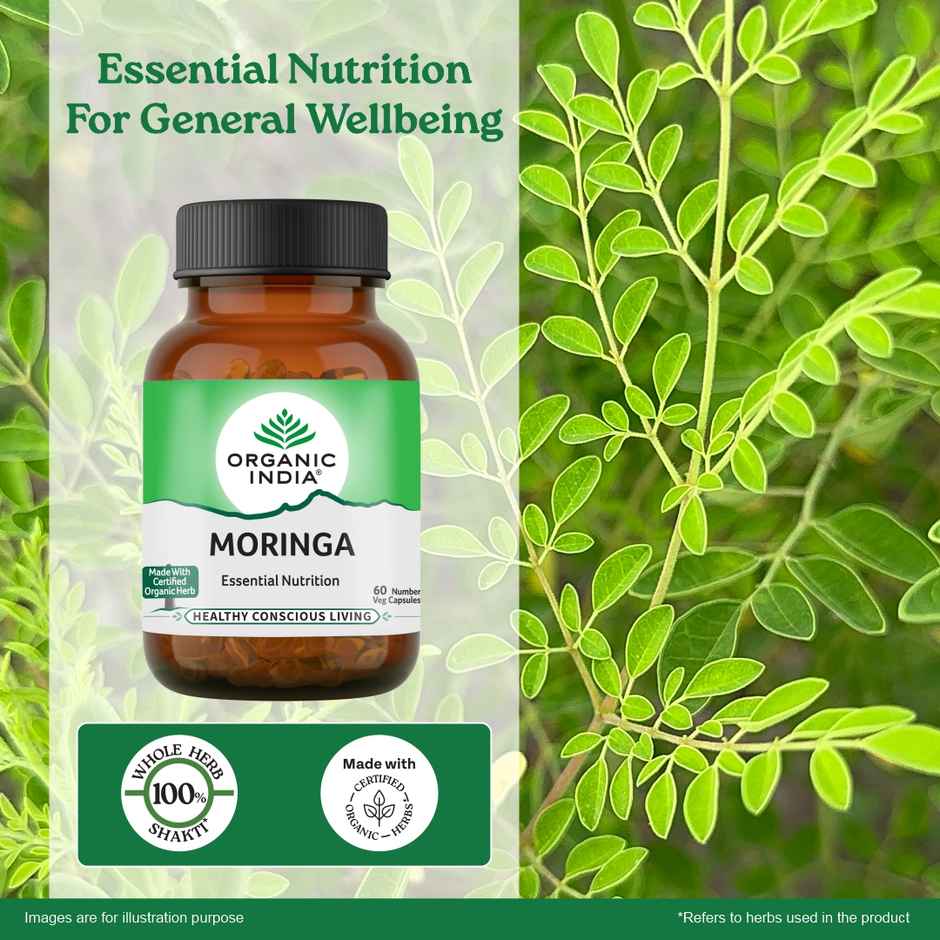 Organic India Moringa Capsule 60