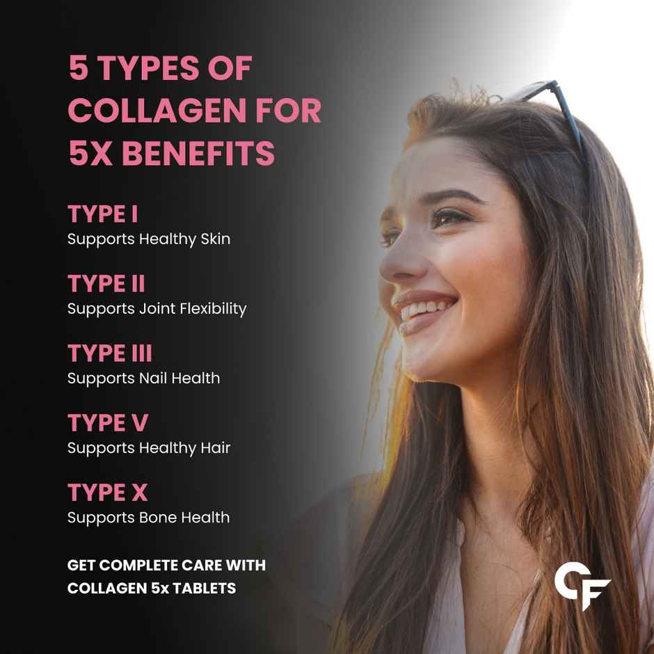 Carbamide Forte Hydrolyzed Multi Collagen Tablets With 90 Tablets