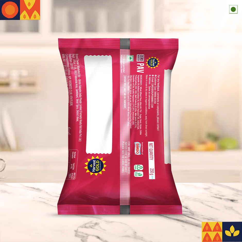 Harvest Gold Zero Maida Pav