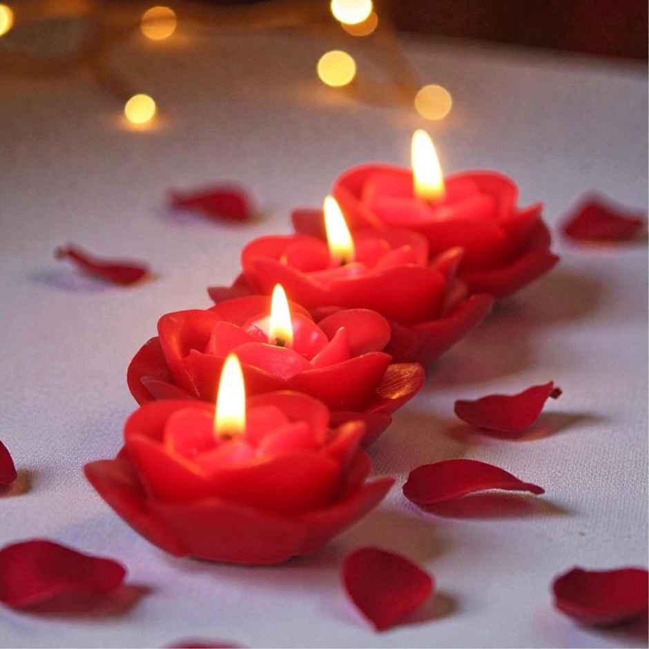 Scented Flowers Candles