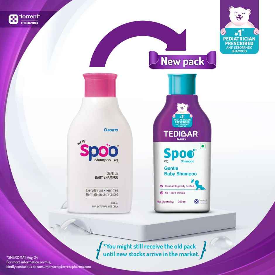 Spoo No-Tear Formula baby shampoo from Tedibar Family