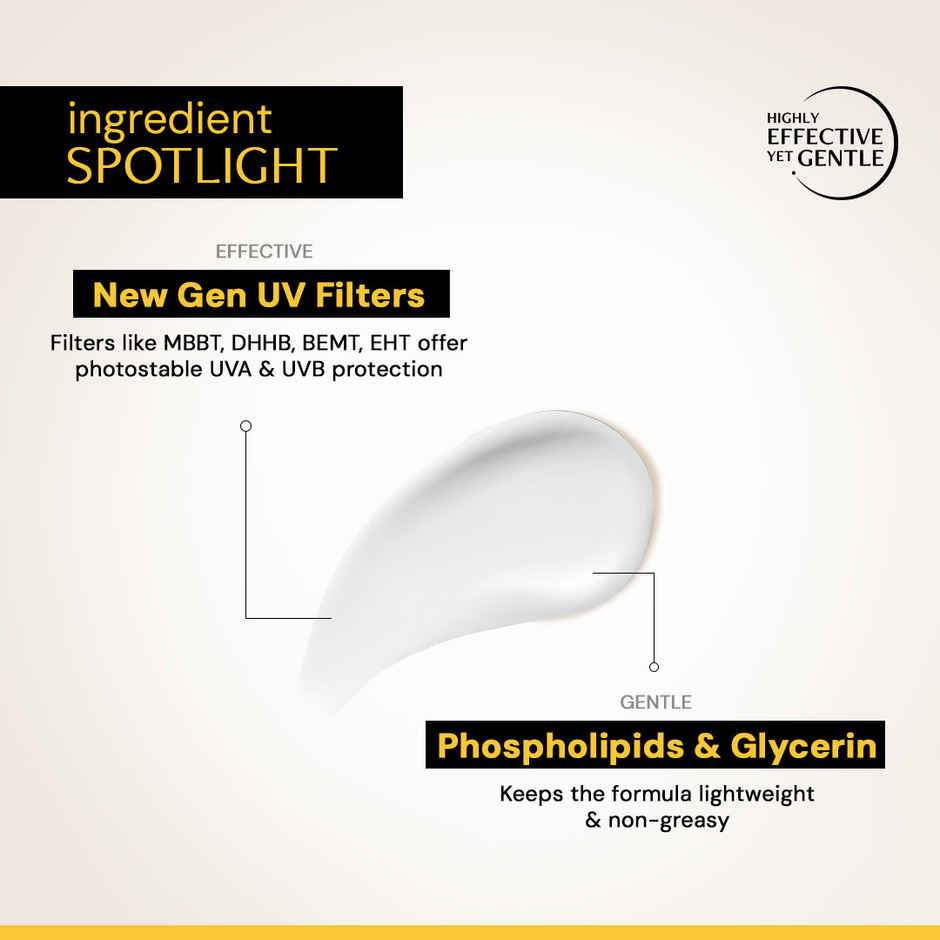 Deconstruct Gel Sunscreen SPF 50 PA ++++ | In-Vivo Tested | Lightweight