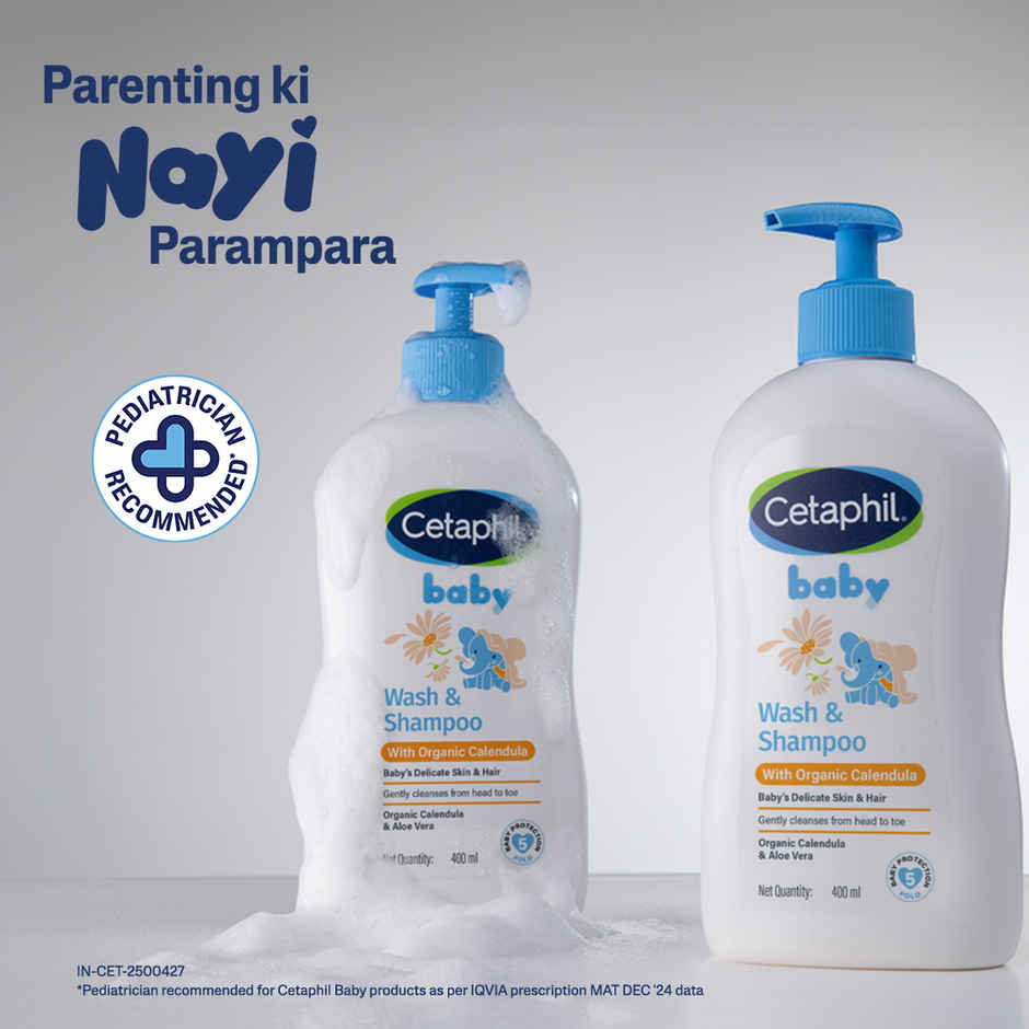 Cetaphil Baby Wash & Shampoo With Organic Calendula
