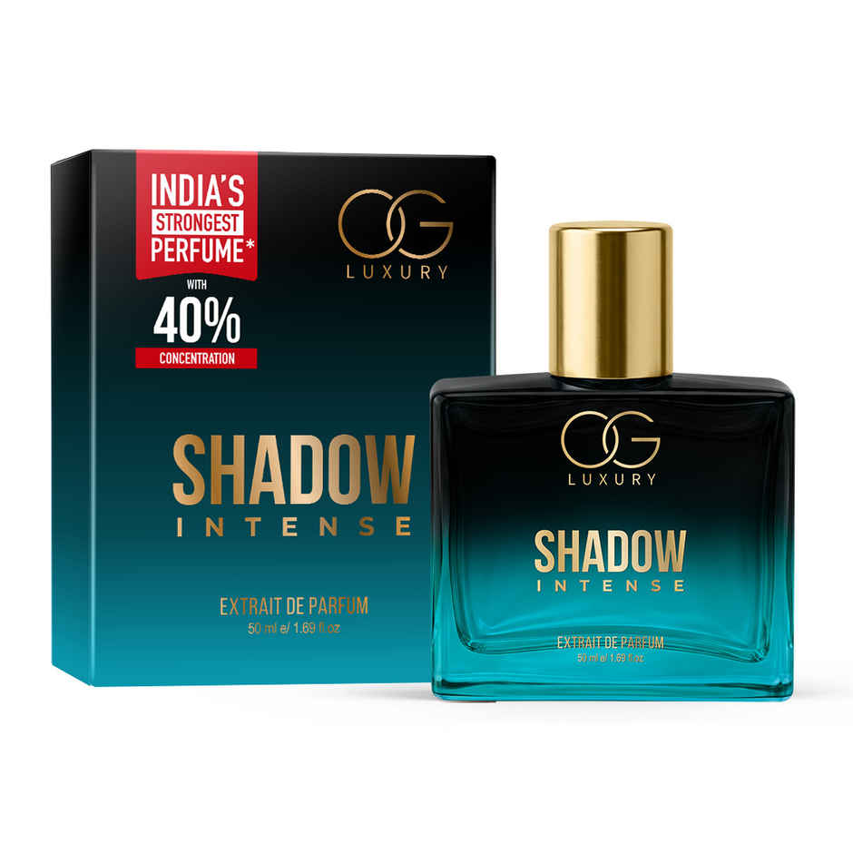 OG Luxury India's Strongest Shadow Intense Extrait De Parfum for Men | Long-Lasting Perfume