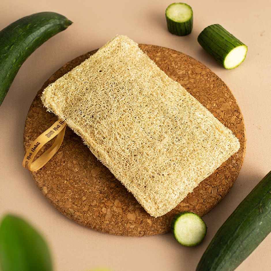 Bronson Professional Natural Sun Dried Bath Loofah Scrubber Sustainable Handmade