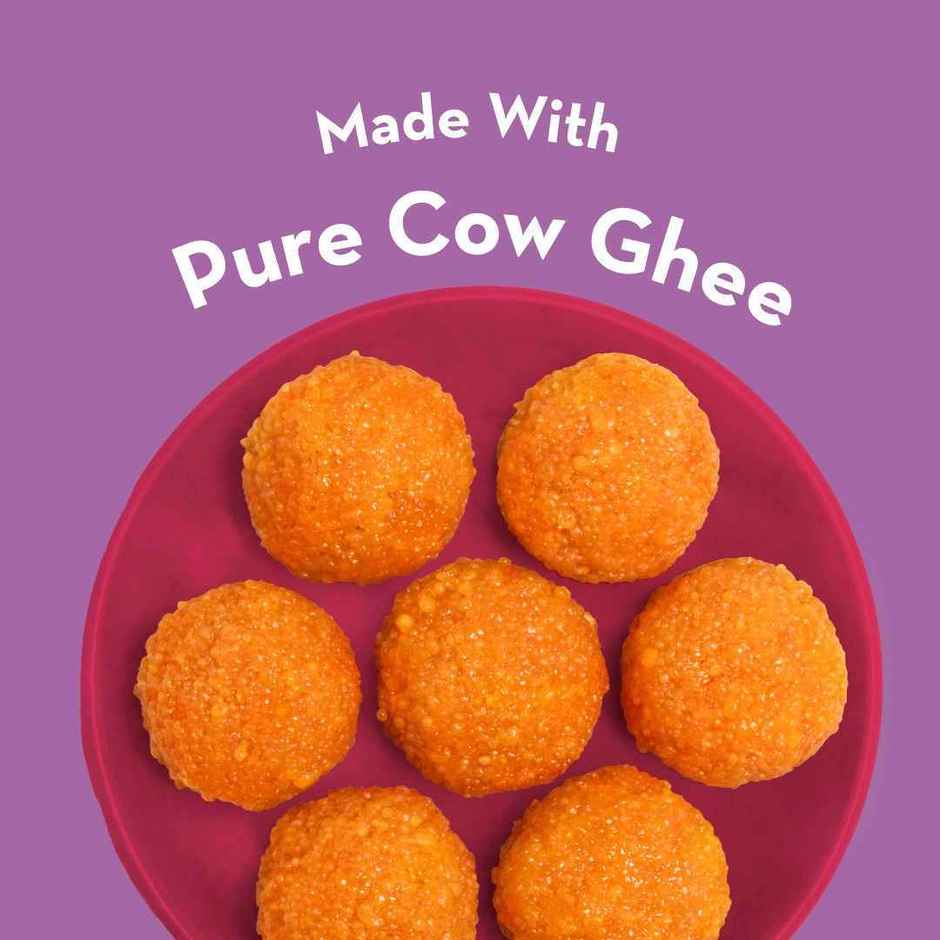 GO DESi Ghee Motichoor Laddu | No Palm Oil | With Pure DESi Ghee