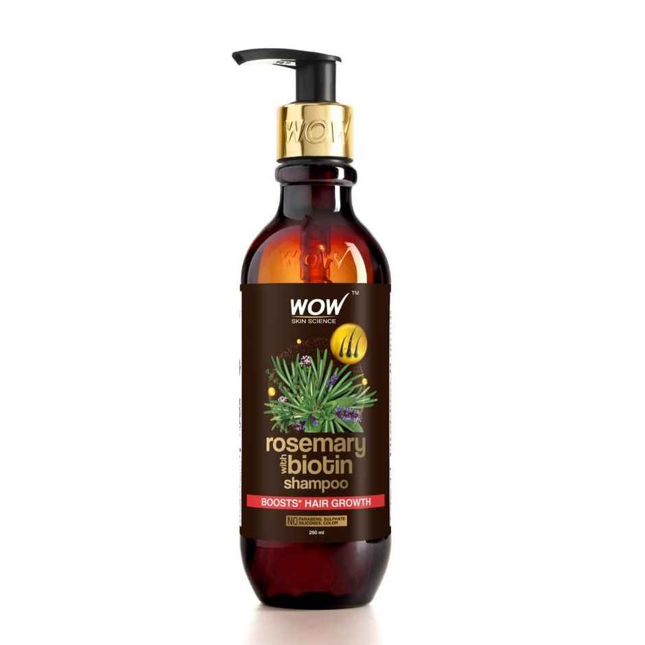 Wow Skin Science Rosemary & Biotin Hair Growth Shampoo