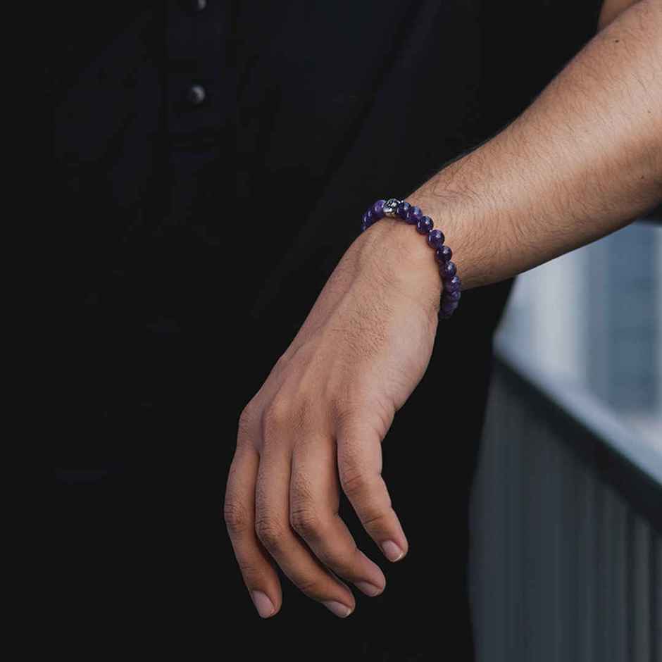 Astrotalk Amethyst Bracelet | Natural Gemstones | Pack of 1