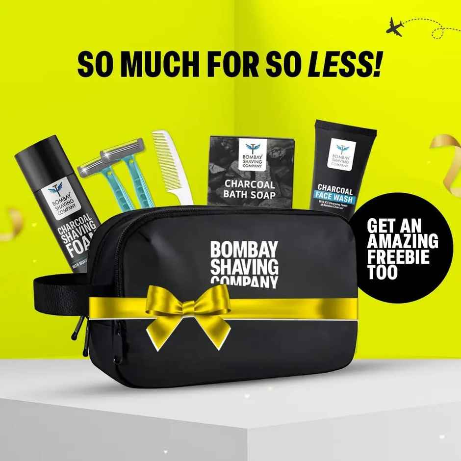 Bombay Shaving Company 7in1 Shaving Kit for Men l Grooming Kit for Men
