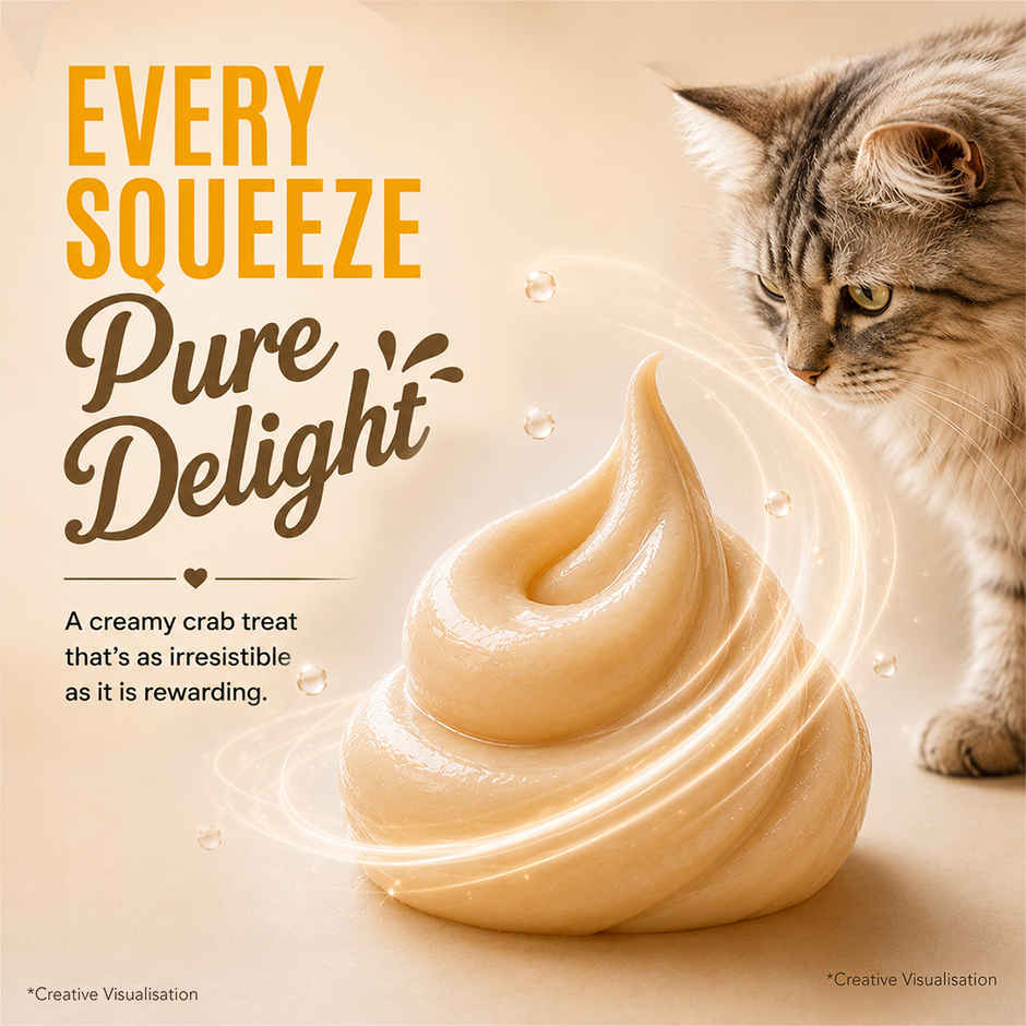 Grain Zero Creamy Lickable Cat Treat - Crab