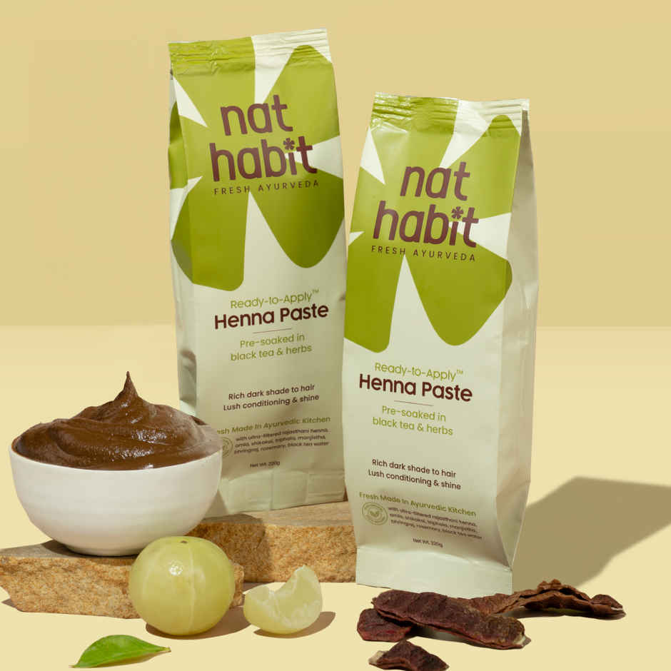 Nat Habit Ready To Apply Henna Paste