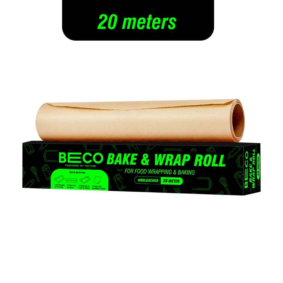 Beco Eco|Friendly Baking And Food wrapping Paper | 20 m Roll