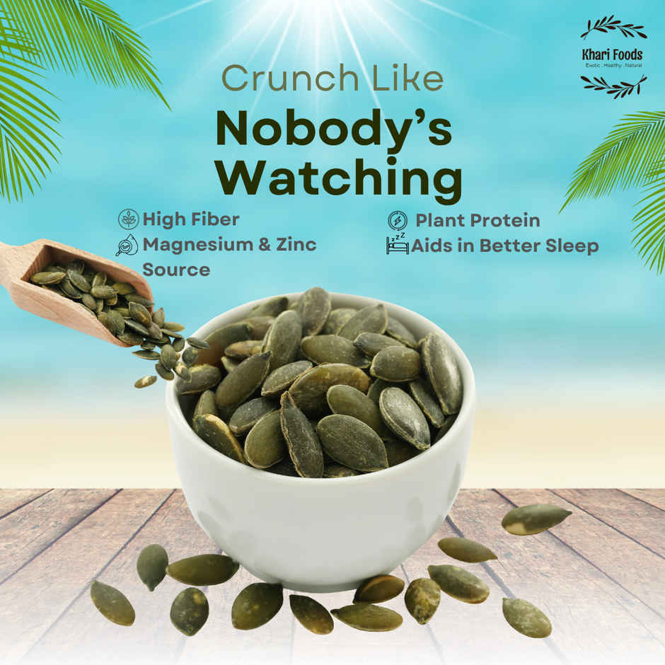 Khari Foods Premium Pumpkin Seeds Raw