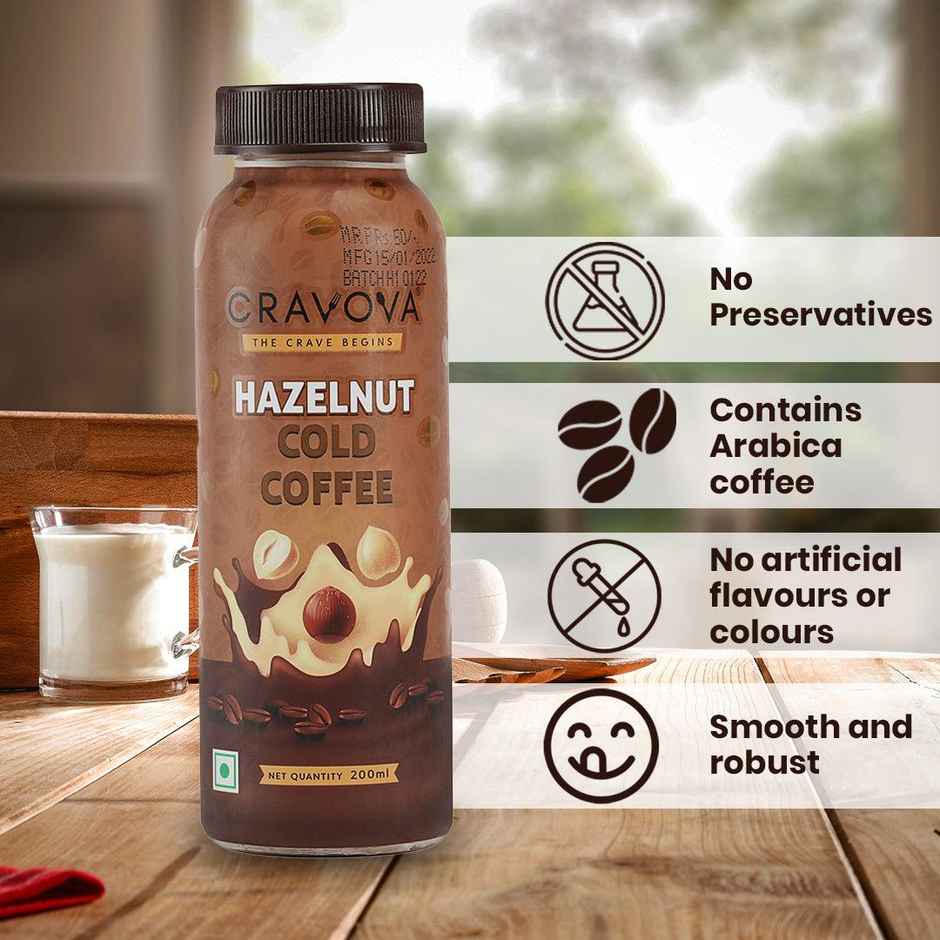 Cravova Hazelnut Cold Coffee