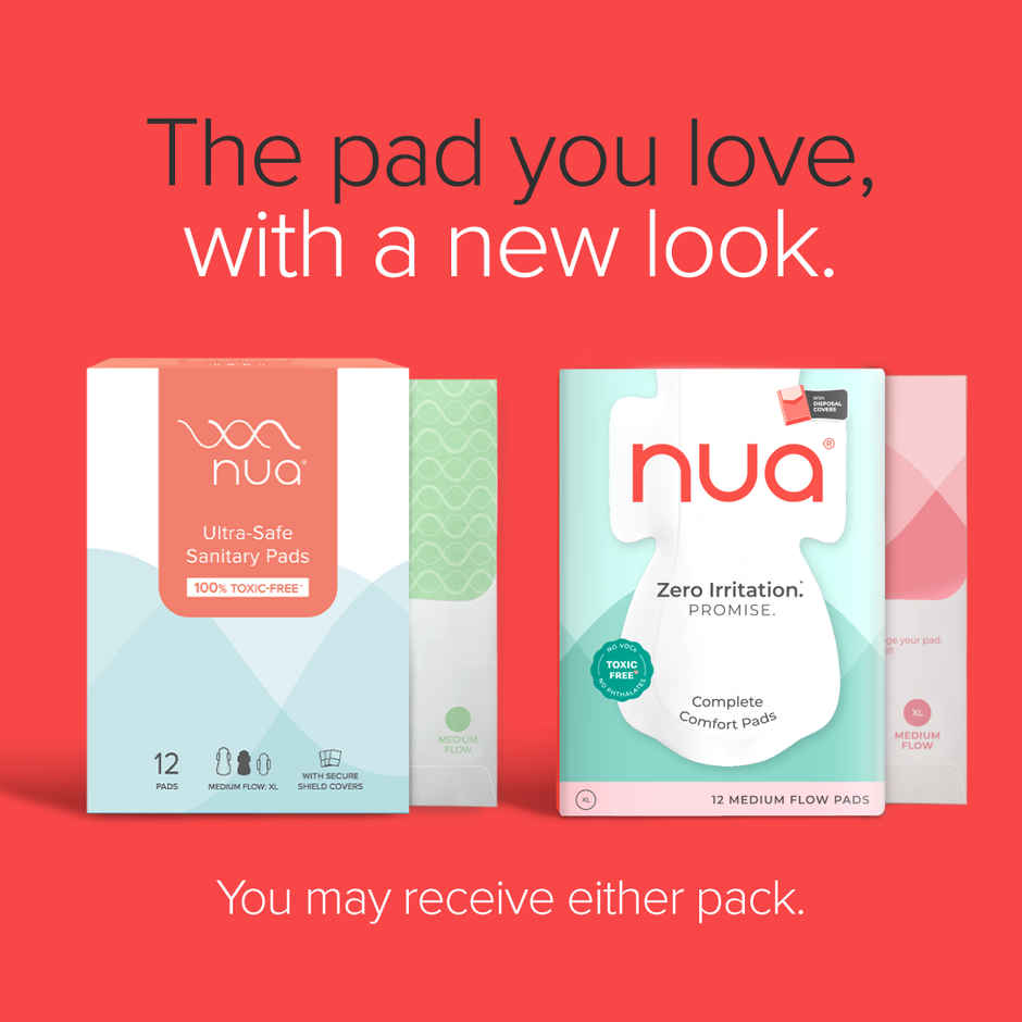 Nua Period Acne Combo - XL Pads & Pimple Patches
