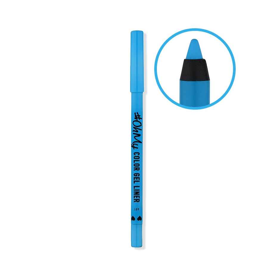Lamel Long Lasting Oh My Color Gel Eye Liner 401-Blue