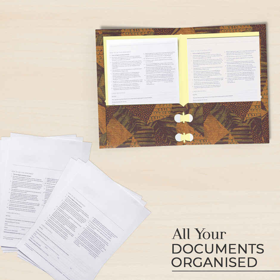 Paperkraft Folder 310 X 225 Soft Na Na Na - 2270002 | Pack of 8 | Assorted