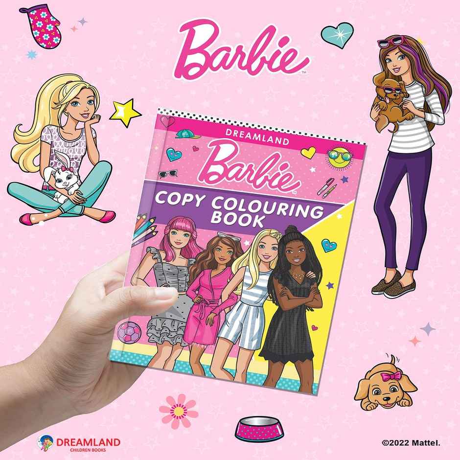Dreamland Barbie Copy Colouring Book 24 Pages