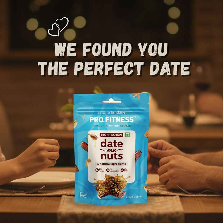 PRO.FITNESS Date Me Nuts - Dates | Almonds | Cashews | Pistachios | Honey